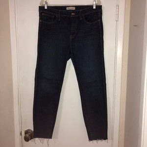 Madewell High Riser Skinny Crop 32